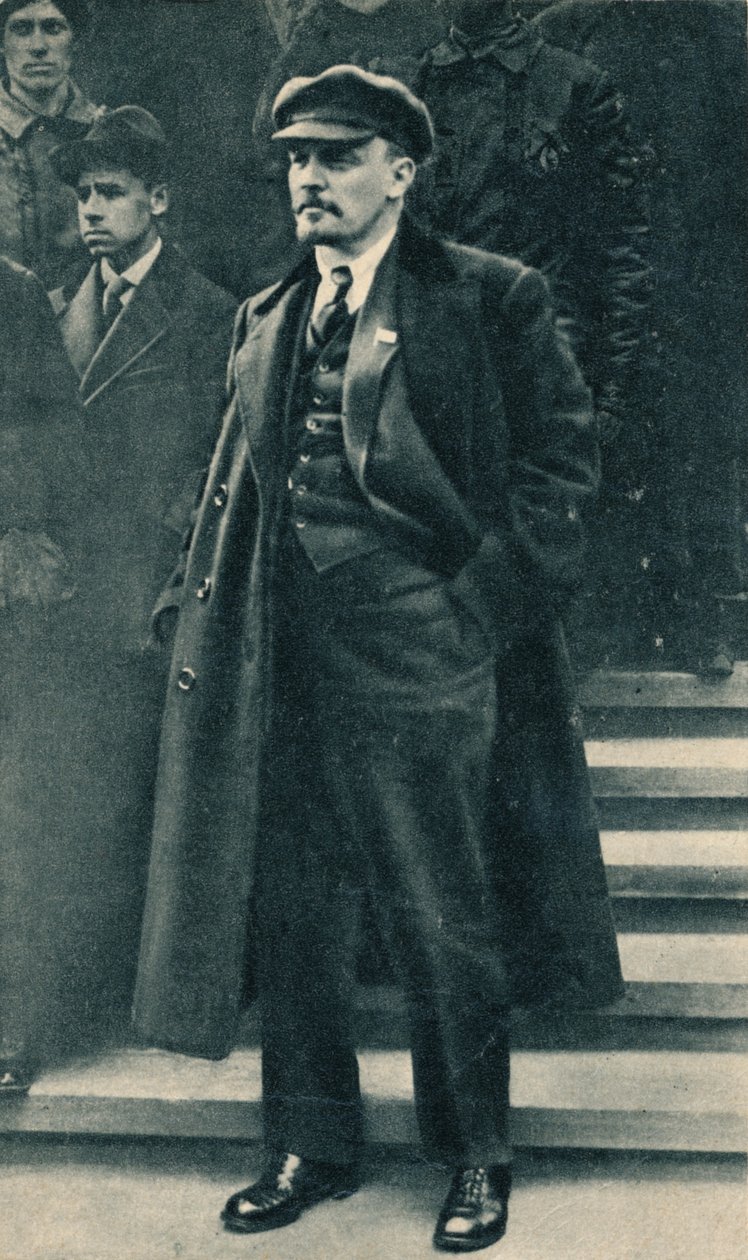 व्लादिमीर इलिच लेनिन, रूसी बोल्शेविक नेता, मॉस्को, रूस, 1 मई, 1919 द्वारा अज्ञात