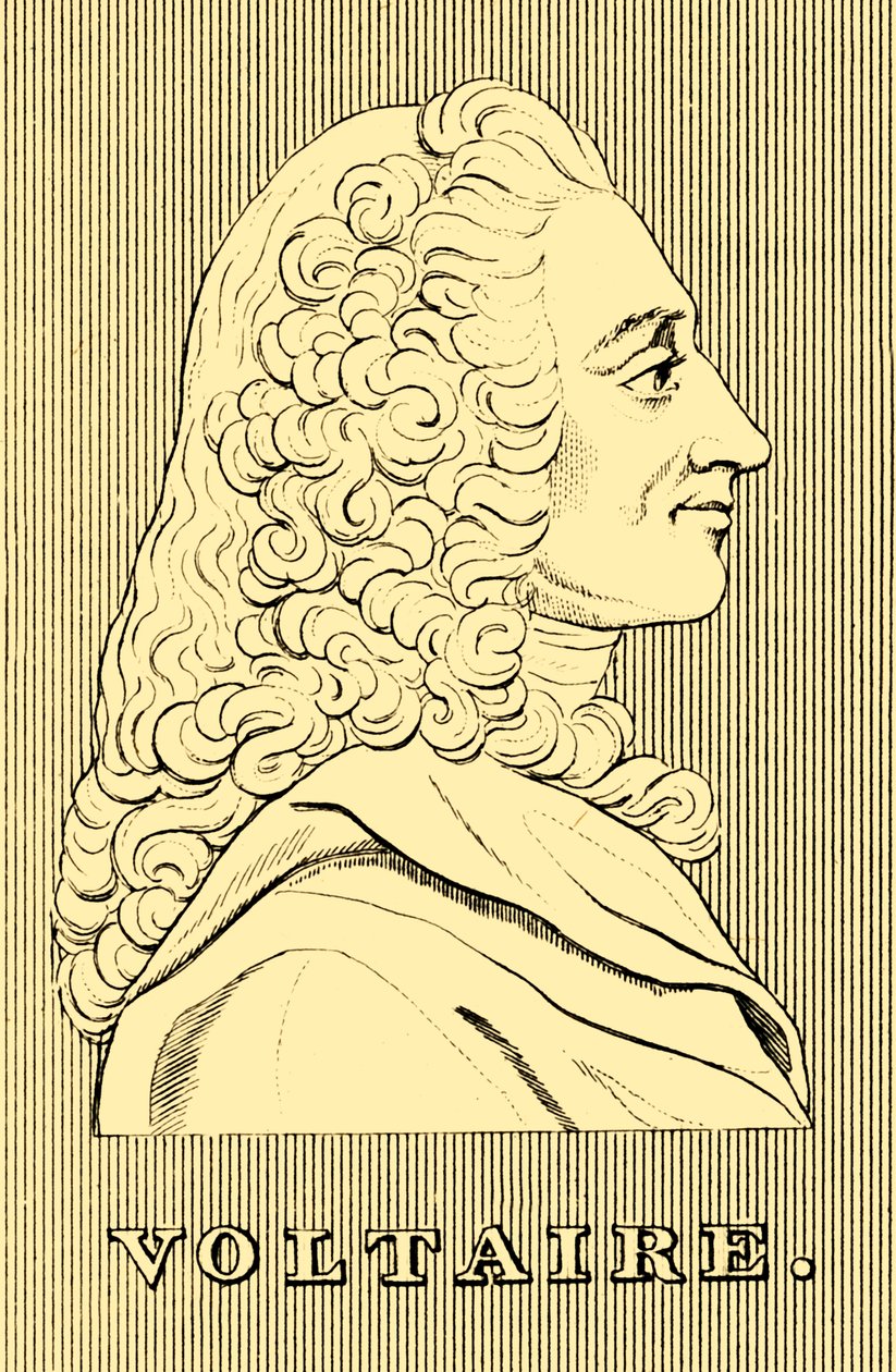 वोल्टेयर, 1694-1778, 1830। द्वारा अज्ञात
