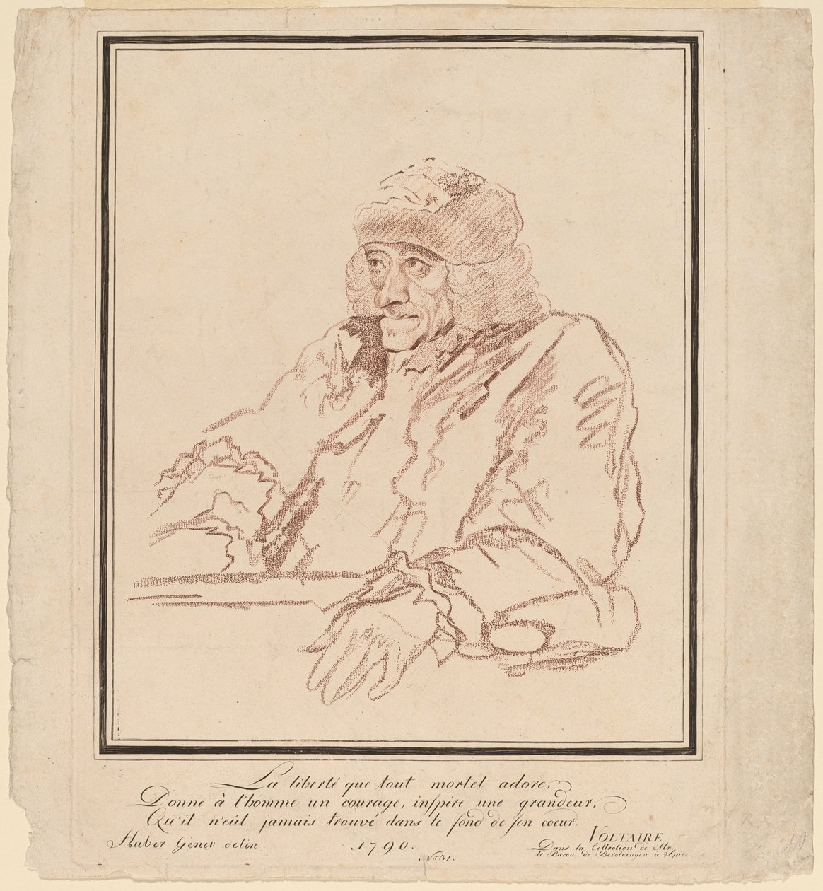वोल्टेयर, 1790. द्वारा अज्ञात