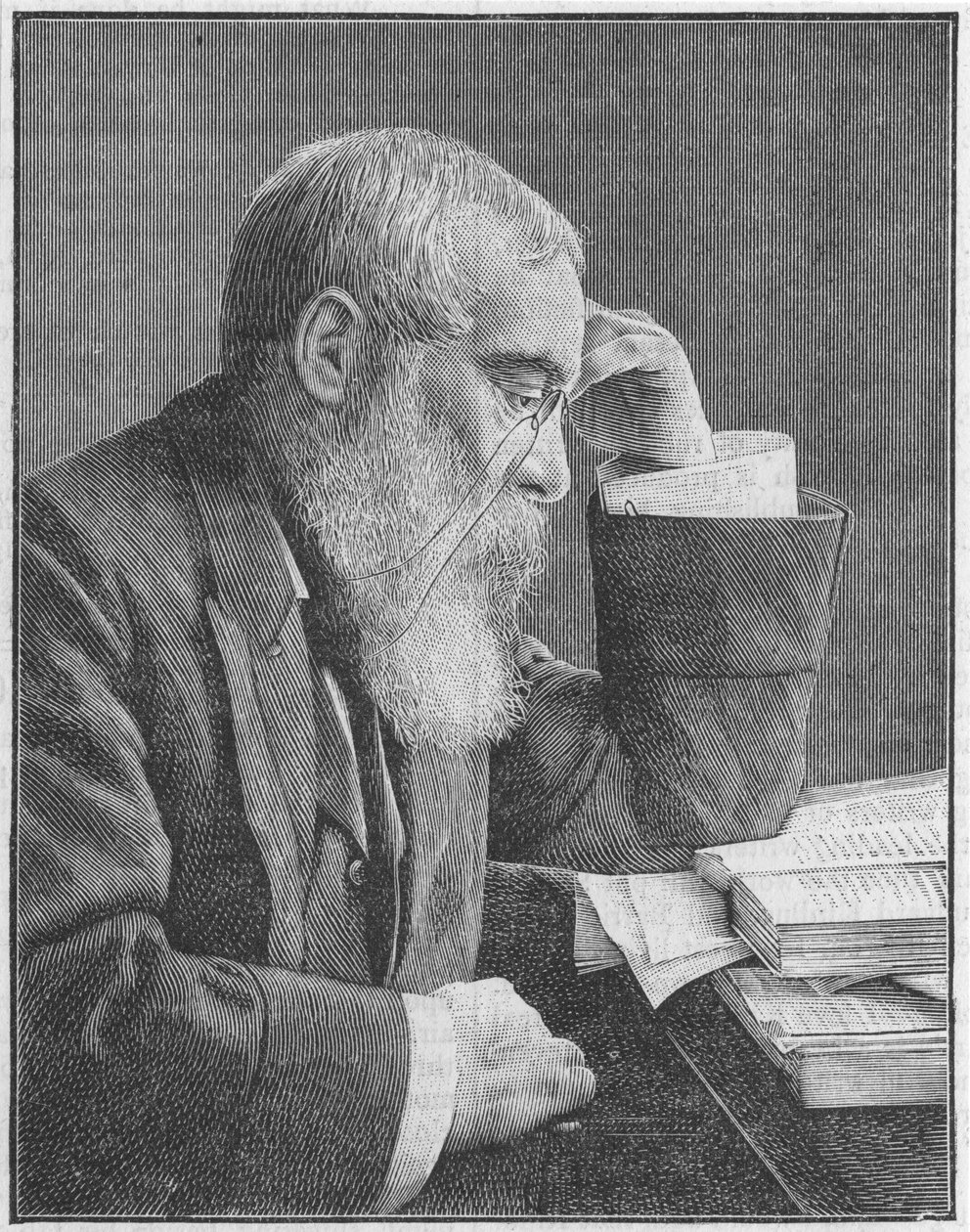 वाल्टर बेसेंट, c1901 द्वारा अज्ञात