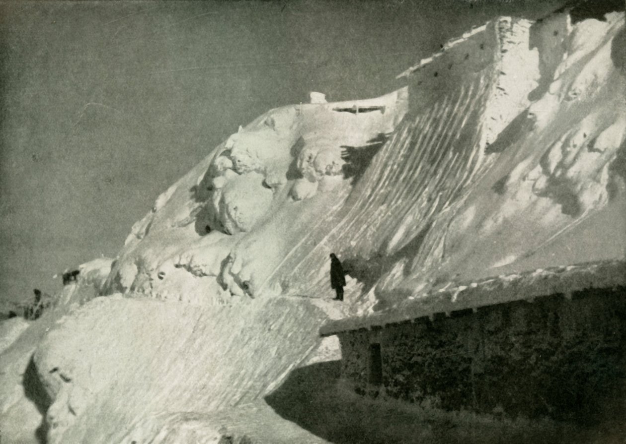अनन्त स्नो के बीच युद्ध, 1919। द्वारा अज्ञात