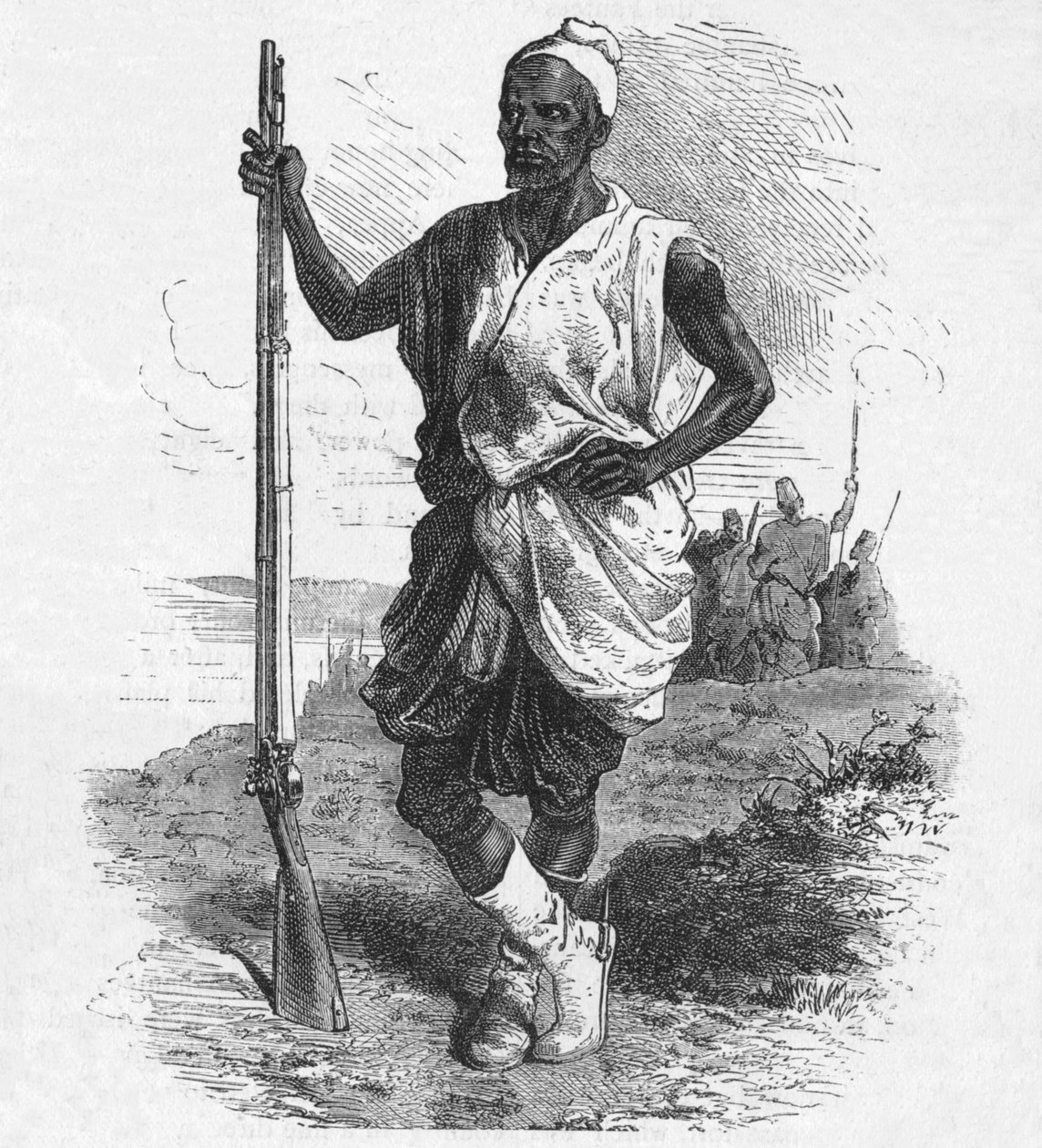 एलमिना का योद्धा, सी 1880 द्वारा अज्ञात