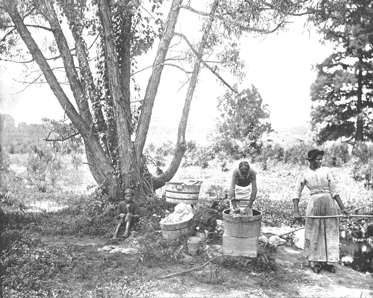 वाशरवोमेन, एल पासो, टेक्सास, यूएसए, c1900। द्वारा अज्ञात