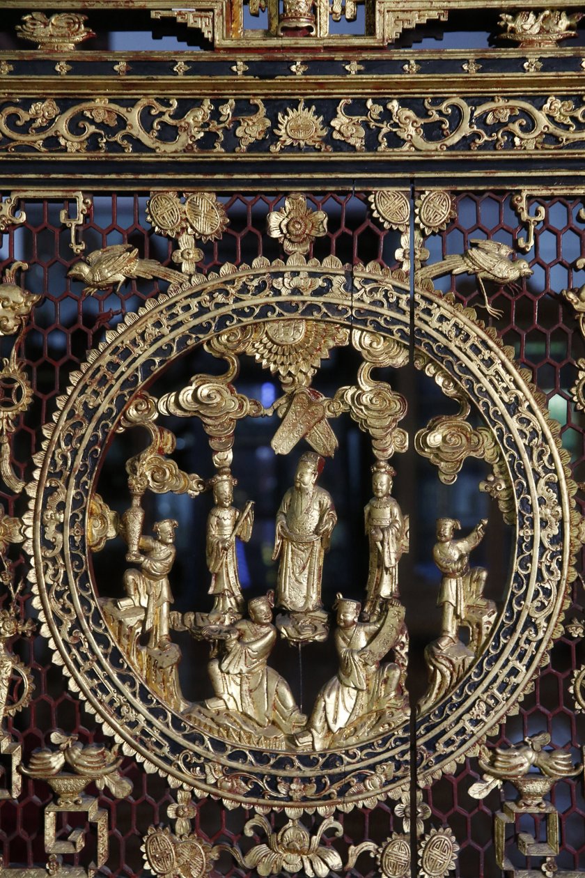 वाट चेदि लुआंग, चियांग माई। बौद्ध संग्रहालय में कला का काम। थाईलैंड द्वारा अज्ञात