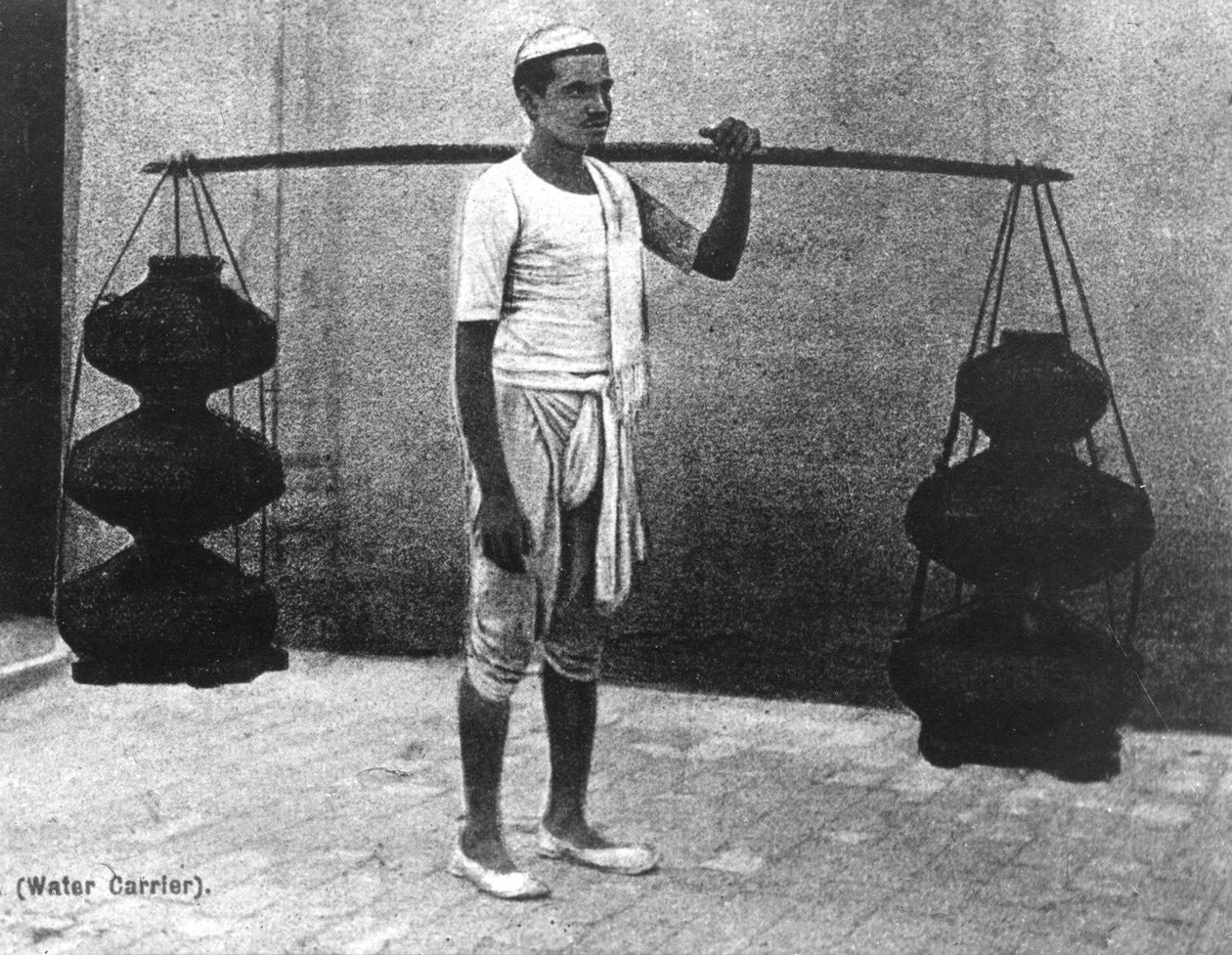 पानी वाहक, 20 वीं शताब्दी द्वारा अज्ञात