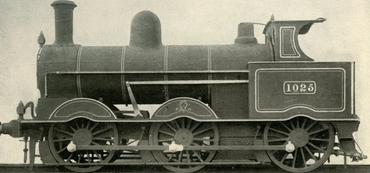 वेब्स ने फूलगोभी एक्सप्रेस गुड्स इंजन का जश्न मनाया, c1930। द्वारा अज्ञात