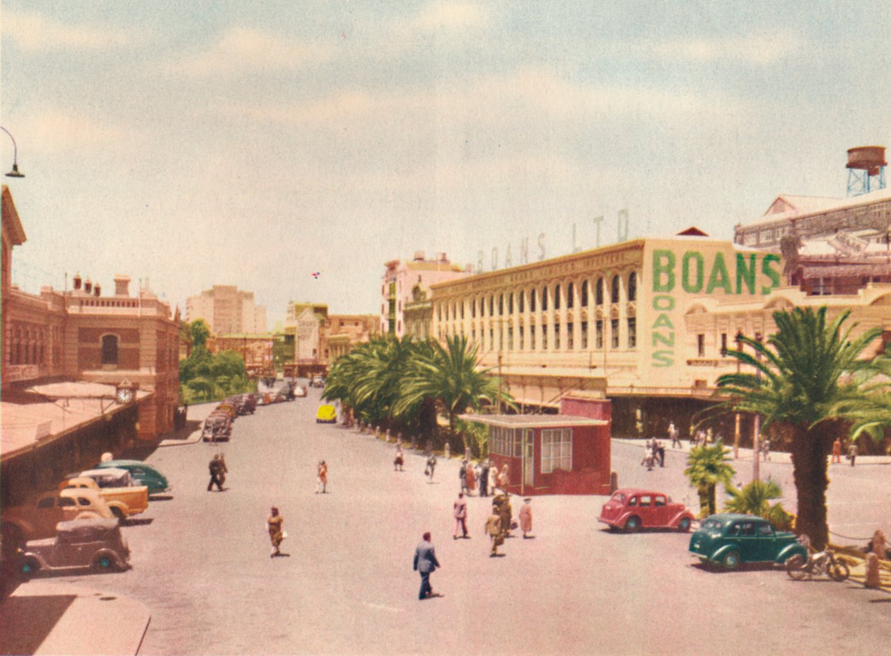 वेलिंगटन स्ट्रीट, c1947। द्वारा अज्ञात