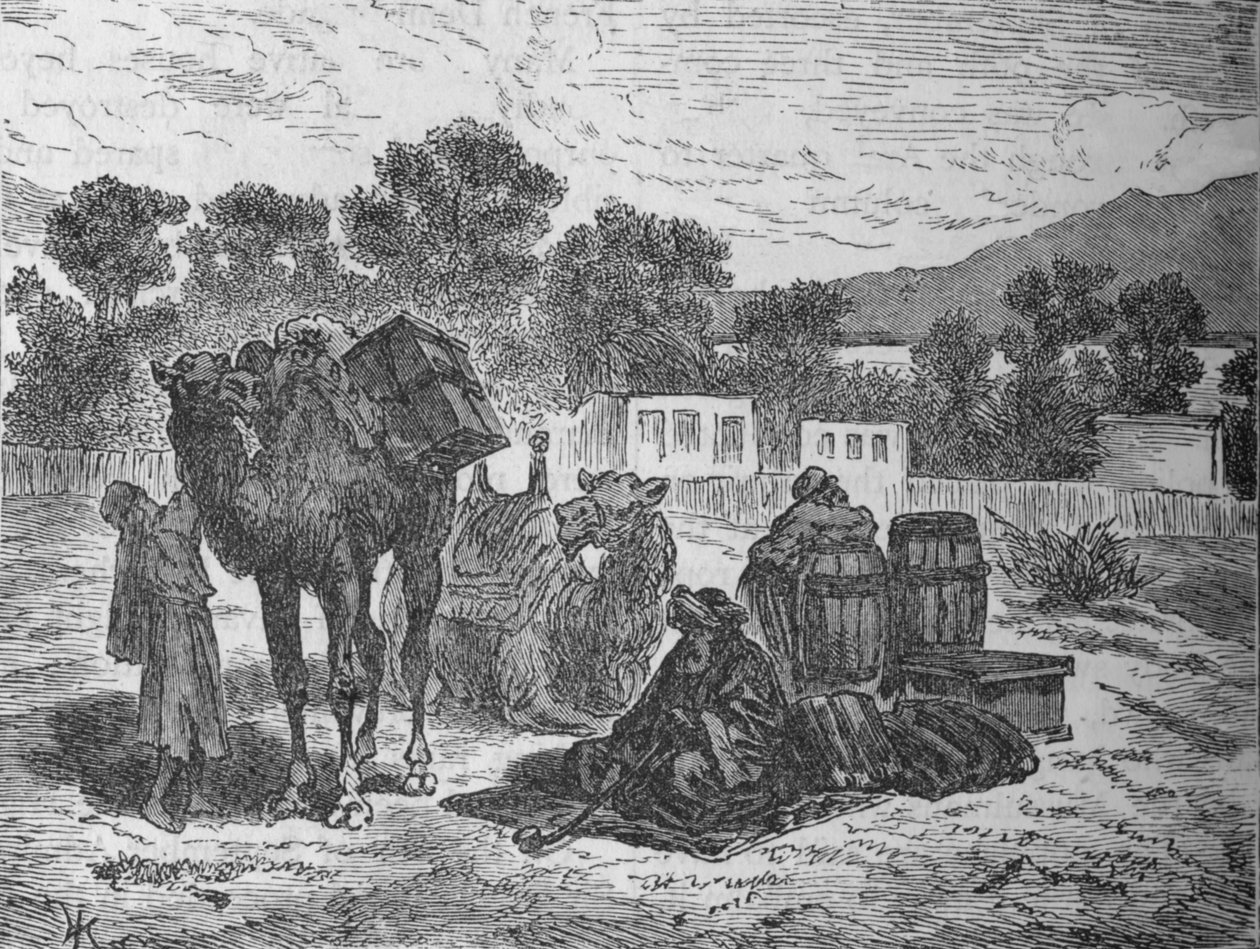 वेल्स के पास, स्वेज के पास, c1882 द्वारा अज्ञात
