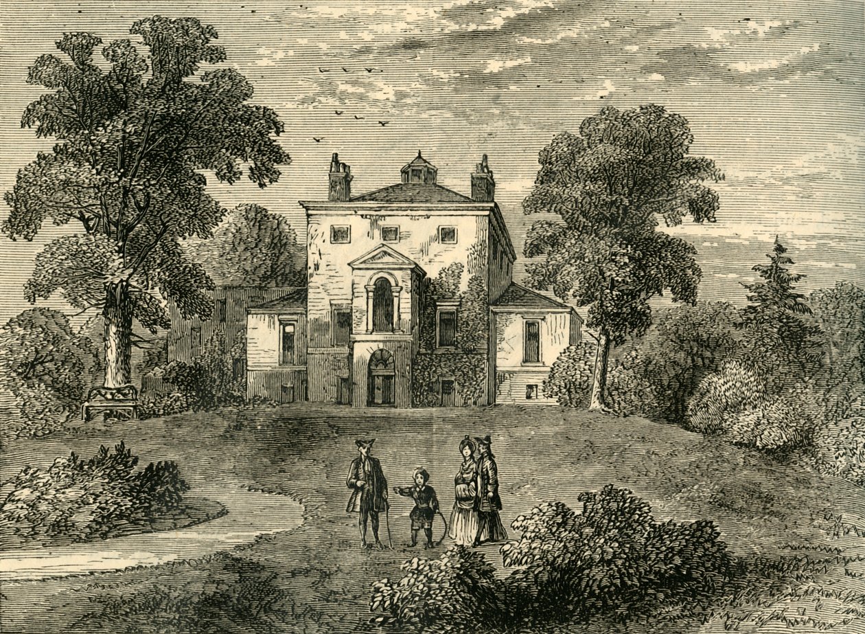वेस्ट कोम्बे, 1794 में, c1878। द्वारा अज्ञात