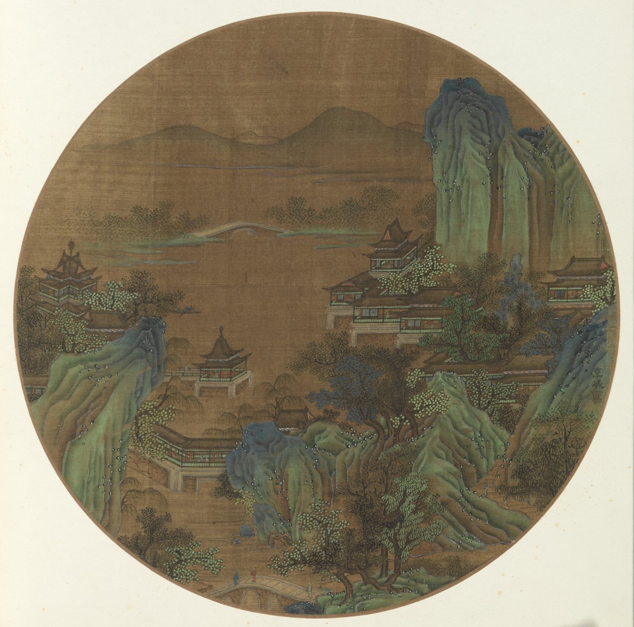 वेस्ट लेक, हांग्जो, 1368-1644। द्वारा अज्ञात