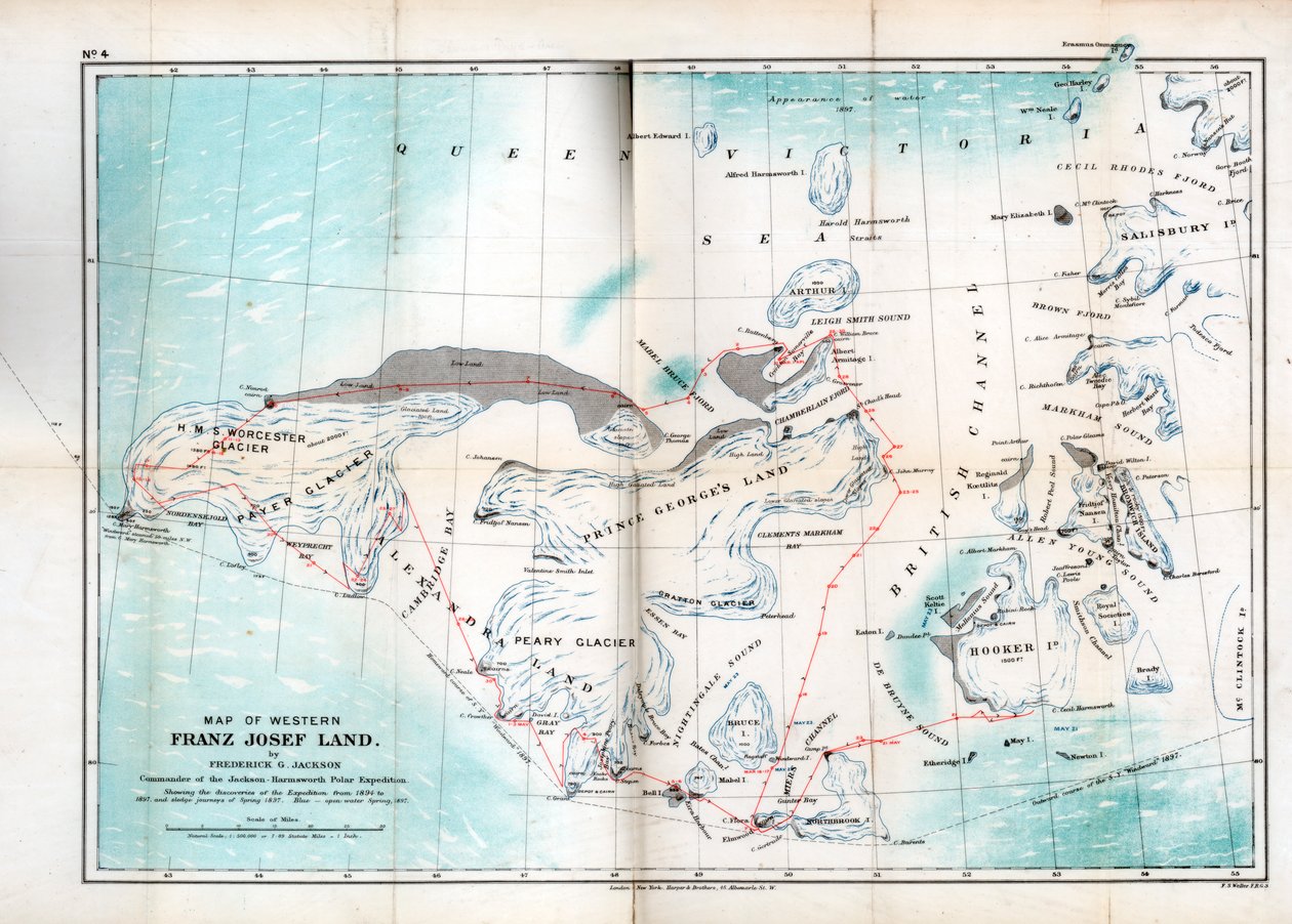 पश्चिमी फ्रांज जोसेफ लैंड, 1899 द्वारा अज्ञात