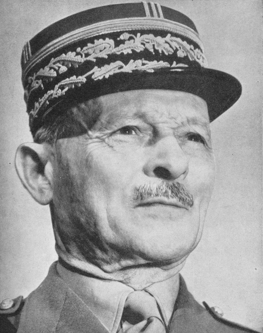 वेयगैंड ने गैमलिन, 1940, 1940 की जगह ली द्वारा अज्ञात