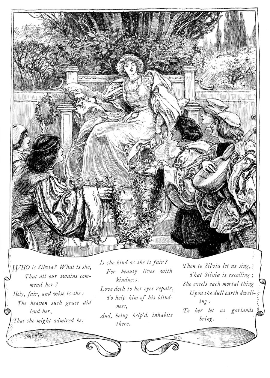 कौन हैं सिल्विया, 1895 द्वारा अज्ञात