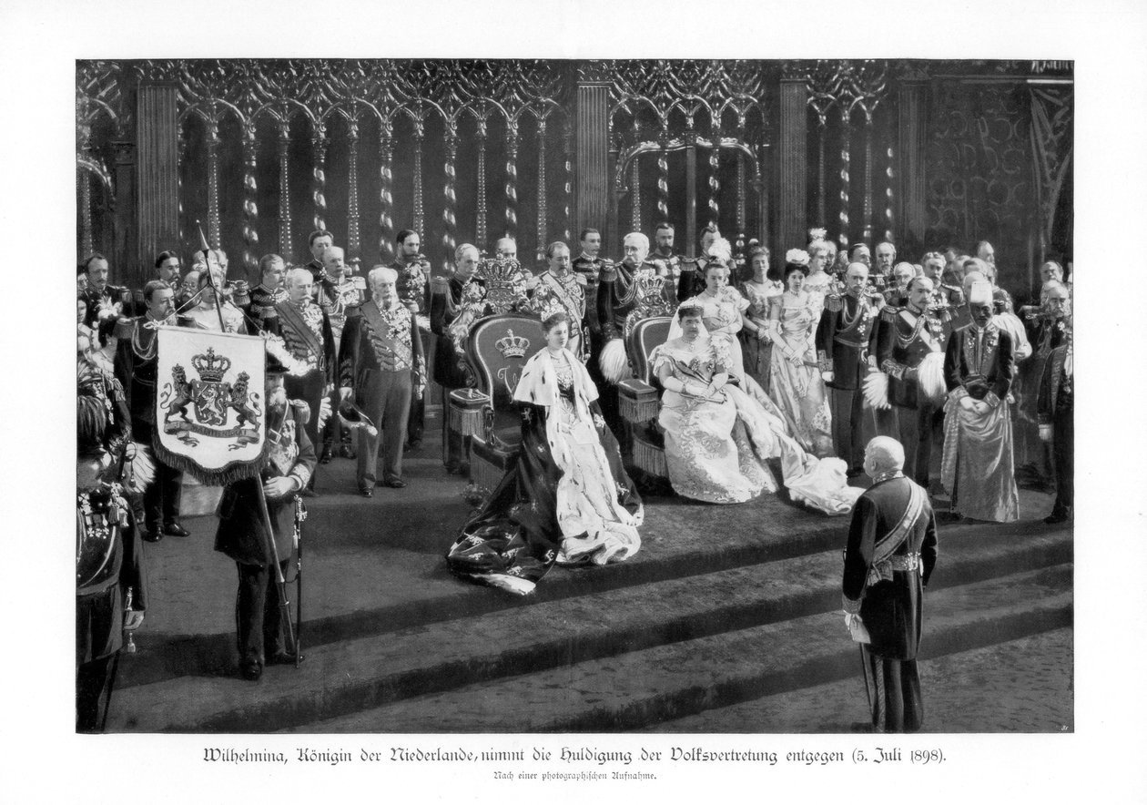 नीदरलैंड का विल्हेल्मिना, 1880-1962, 5 जुलाई 1898, 1900 द्वारा अज्ञात