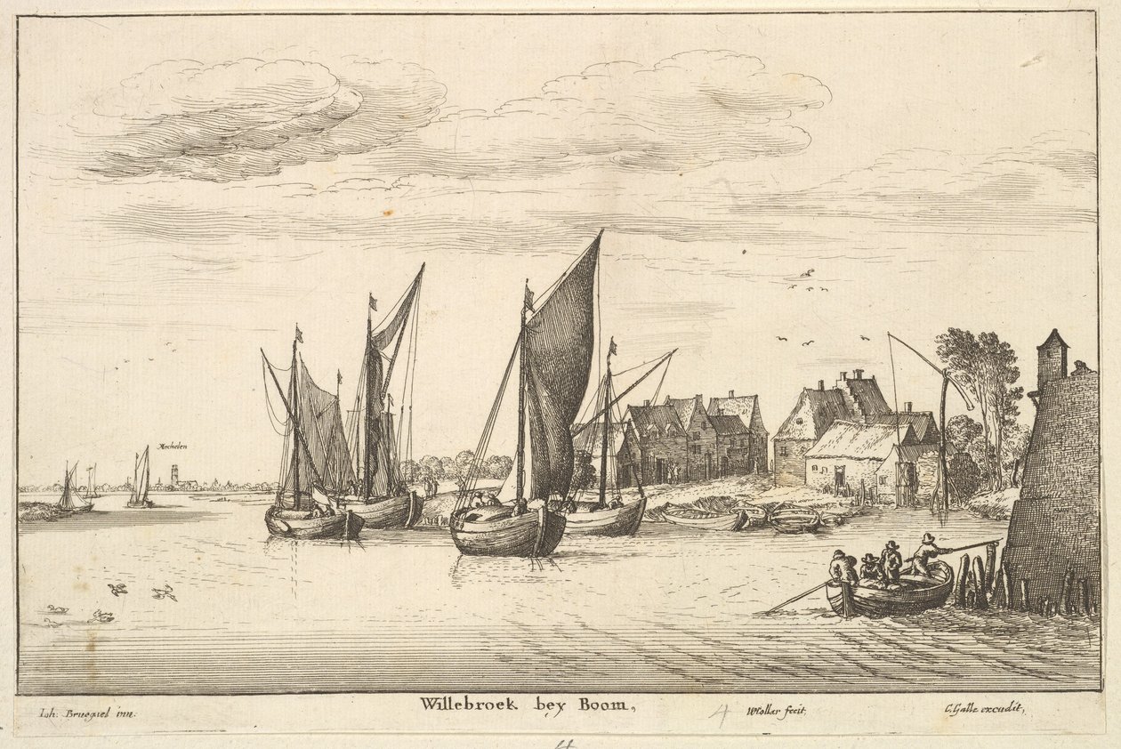 विलेब्रोक bey बूम, 1651। द्वारा अज्ञात