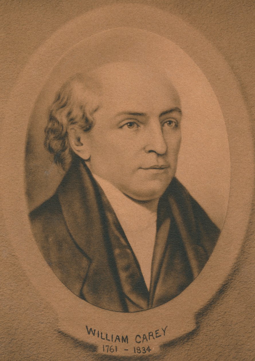 विलियम कैरी 1761-1834, ब्रिटिश मिशनरी और बैपटिस्ट मंत्री, c1910 द्वारा अज्ञात