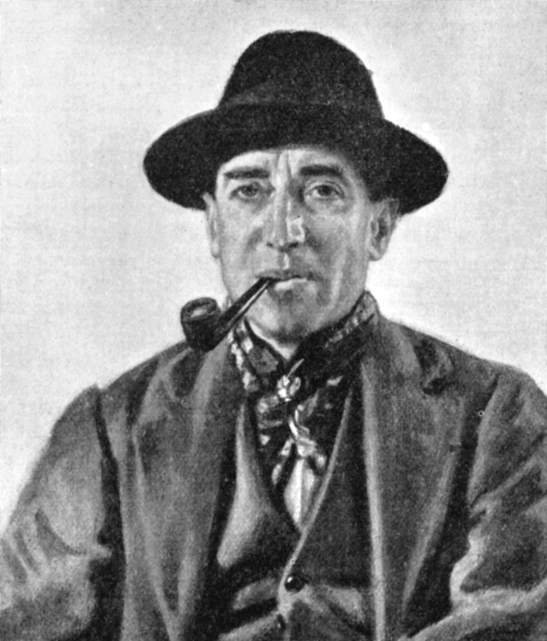 विलियम हेनरी डेविस 1871-1940, वेल्श कवि और लेखक, 20 वीं शताब्दी की शुरुआत में। द्वारा अज्ञात