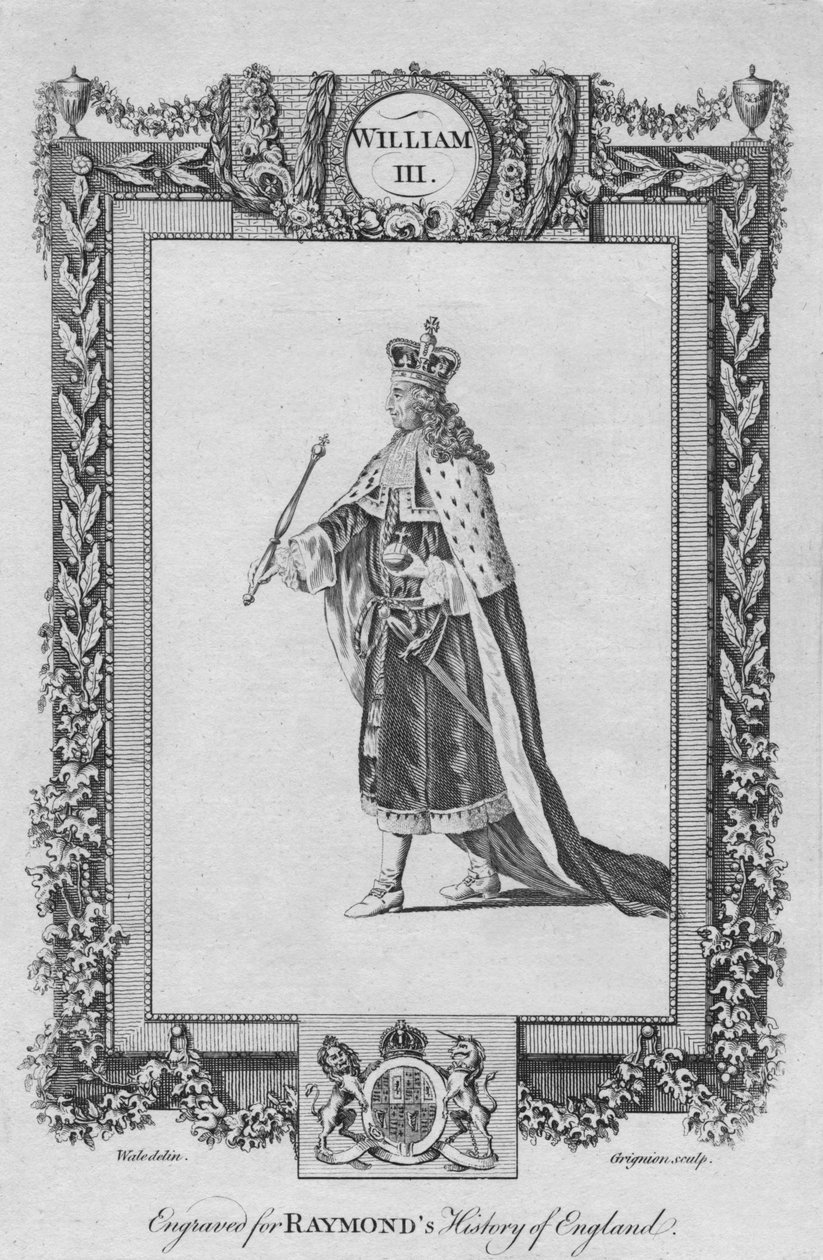 विलियम III, c1787 द्वारा अज्ञात