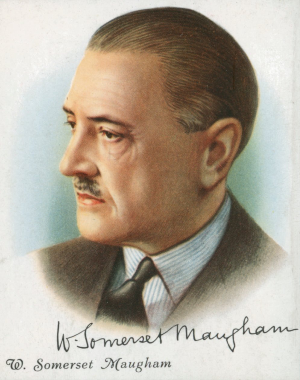 विलियम सोमरसेट मौघम, उपन्यासों, नाटकों और लघु कथाओं के ब्रिटिश लेखक, 1927 द्वारा अज्ञात