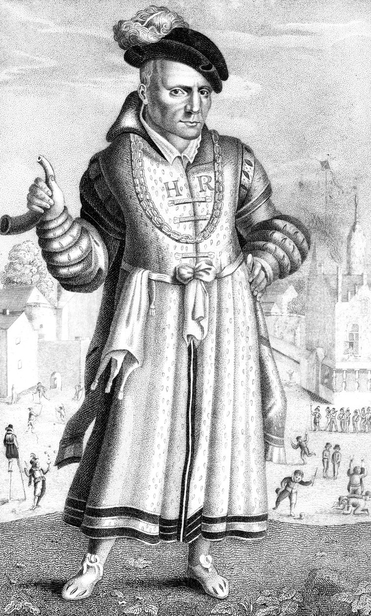 विलियम सोमरस, हेनरी VIII, 1825 के कोर्ट जस्टर द्वारा अज्ञात