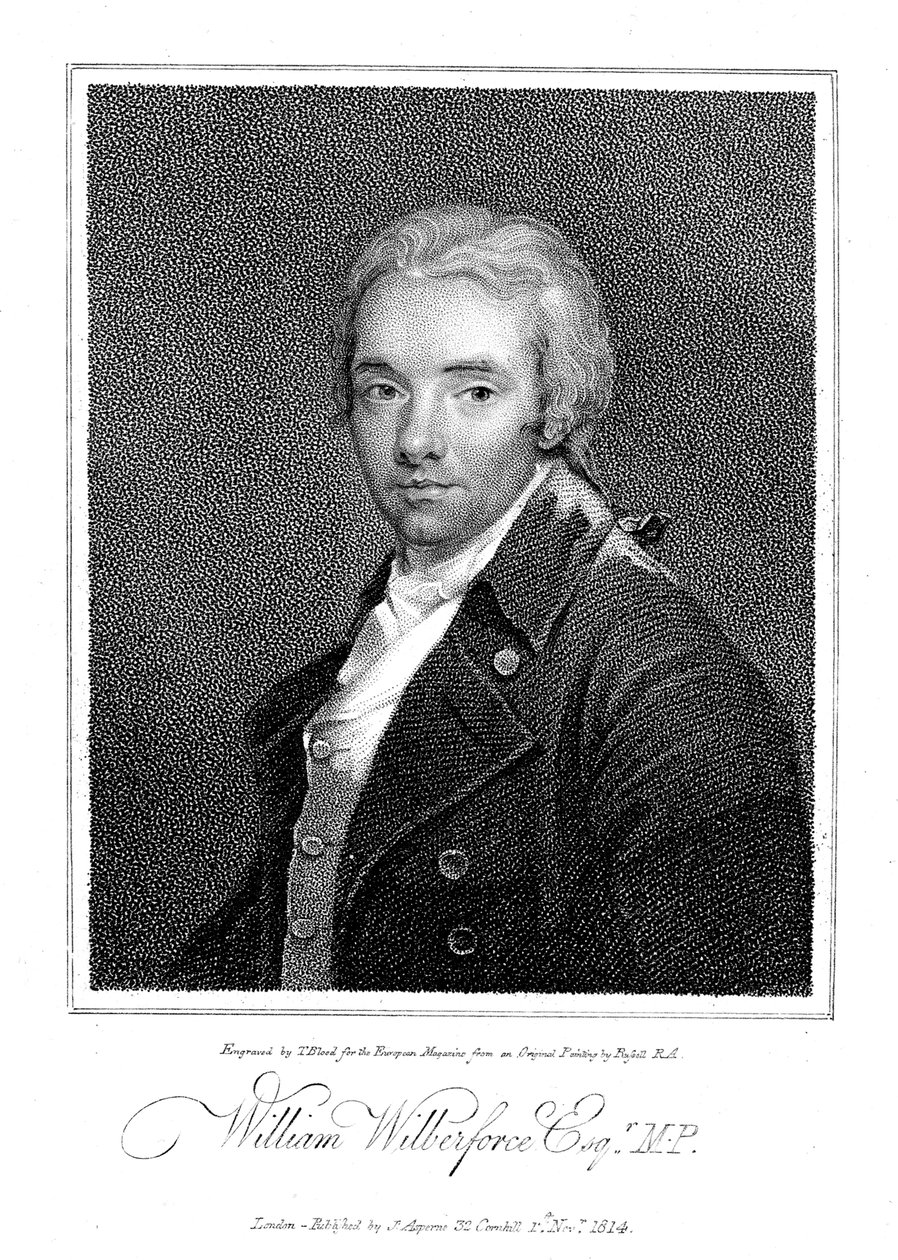विलियम विल्बरफोर्स, अंग्रेजी परोपकारी और गुलामी विरोधी प्रचारक, 1814 द्वारा अज्ञात