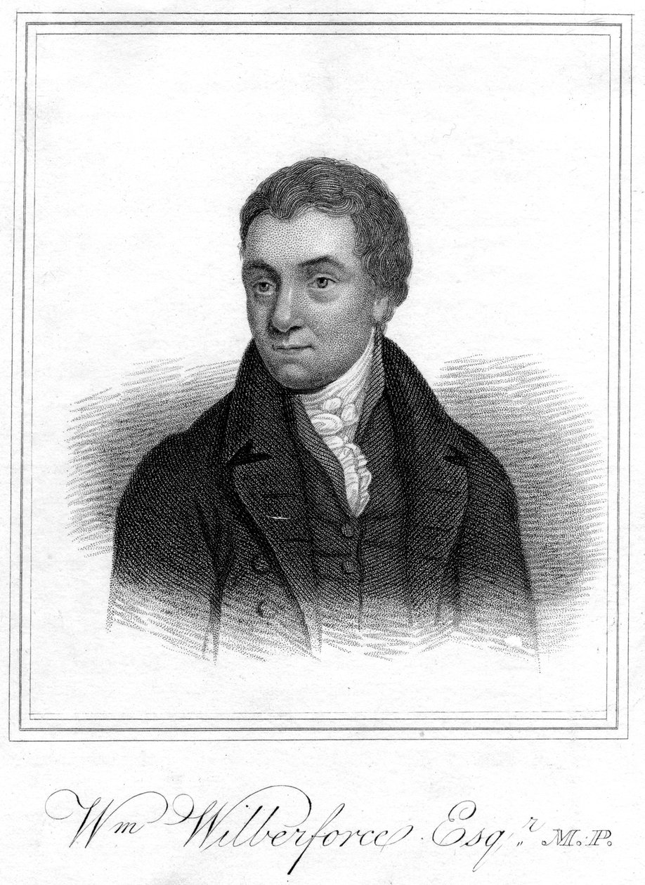 विलियम विल्बरफोर्स, परोपकारी, इंजील ईसाई और गुलामी विरोधी प्रचारक, 1821 द्वारा अज्ञात