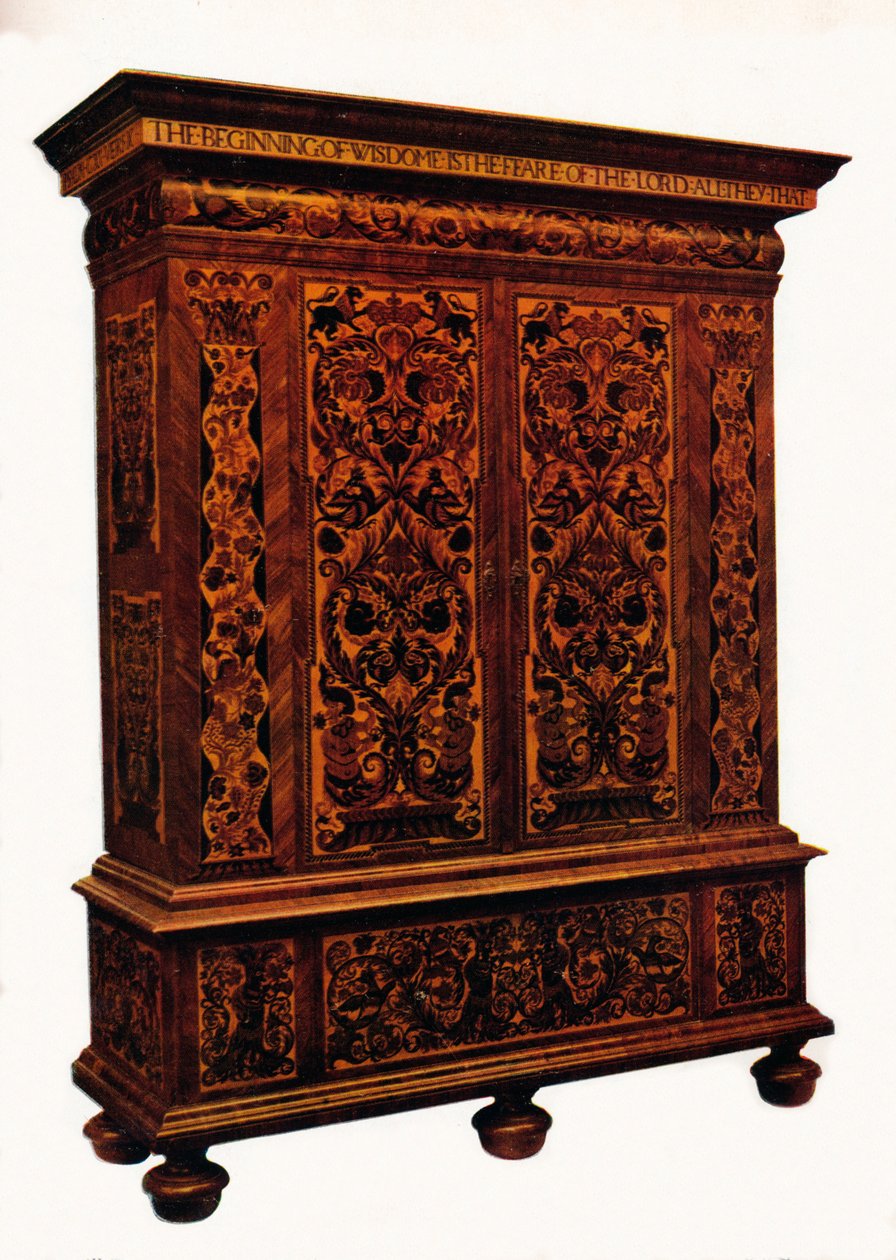 विलियम और मैरी मर्केट्री कैबिनेट, c1690, 1925 द्वारा अज्ञात