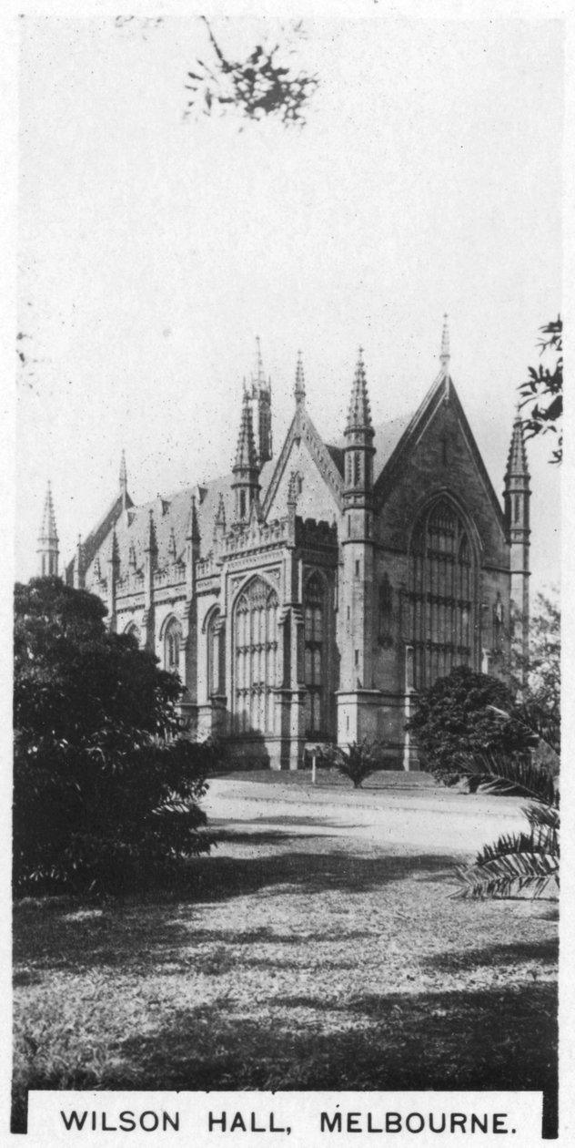 विल्सन हॉल, मेलबर्न, ऑस्ट्रेलिया, 1928 द्वारा अज्ञात