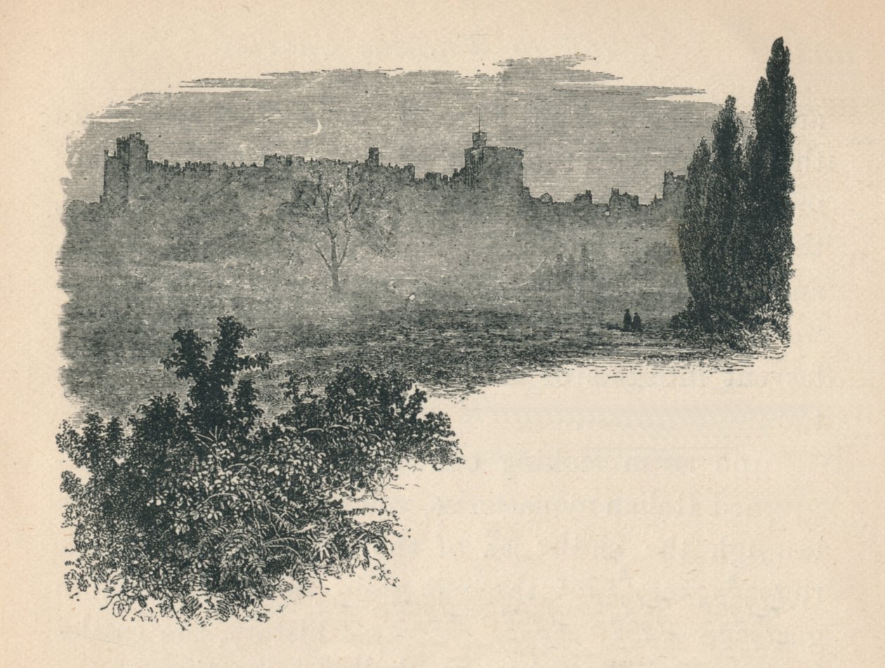 1895 में होम पार्क से विंडसर कैसल द्वारा अज्ञात