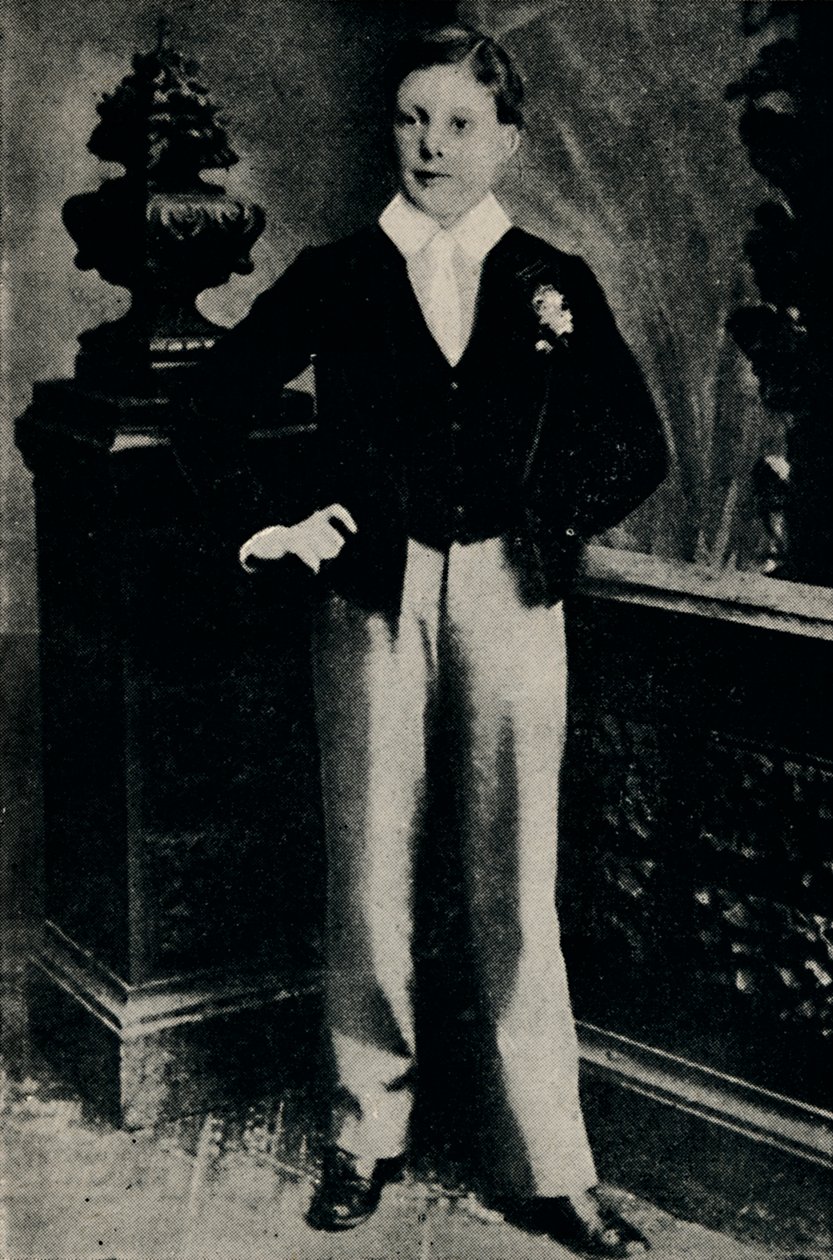 विंस्टन चर्चिल एट हैरो, c1887, 1945। द्वारा अज्ञात