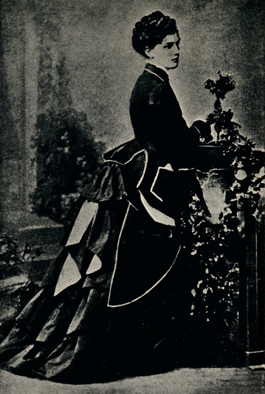 विंस्टन चर्चिल्स अमेरिकन मदर, c1880s, 1945। द्वारा अज्ञात