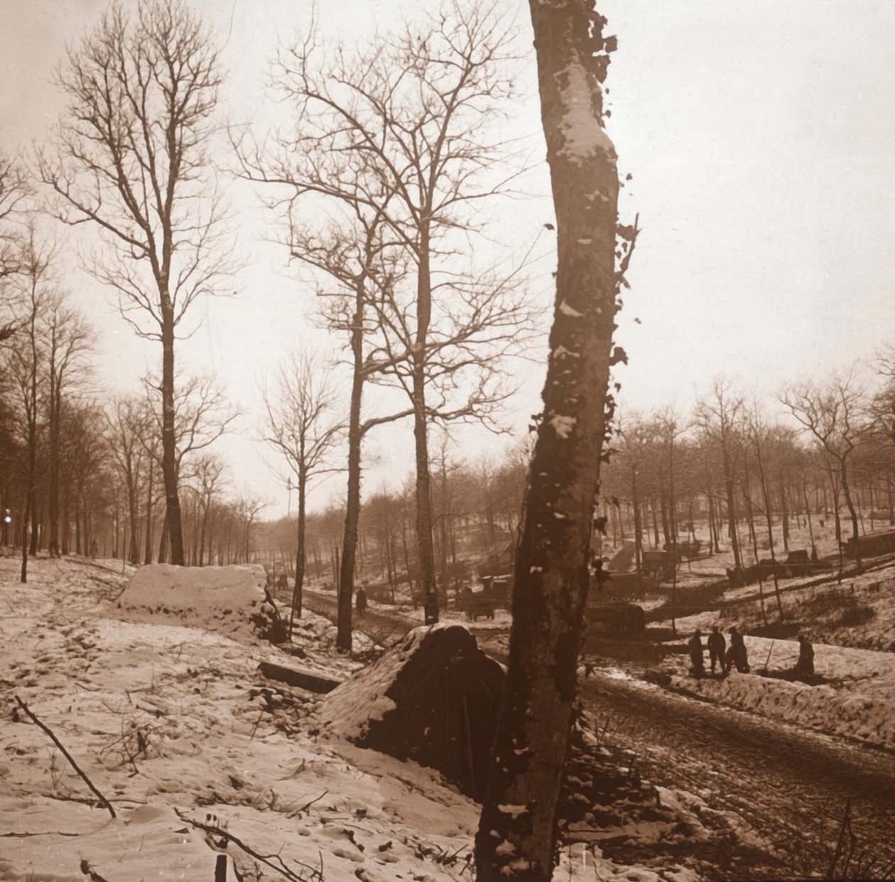 विंटर, जेनरिक, उत्तरी फ्रांस, c1914-c1918 द्वारा अज्ञात