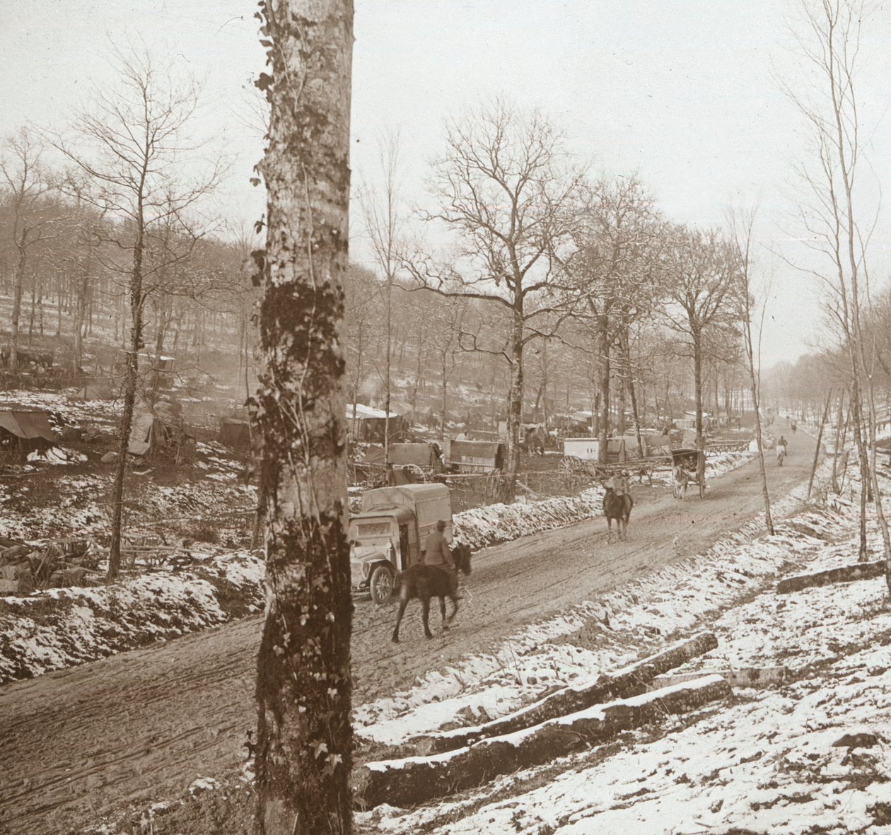 विंटर, जेनरिक, उत्तरी फ्रांस, c1914-c1918 द्वारा अज्ञात