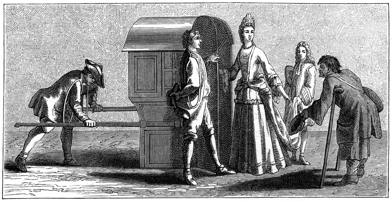 1885 में लुई XIV के समय की वेशभूषा में महिला द्वारा अज्ञात