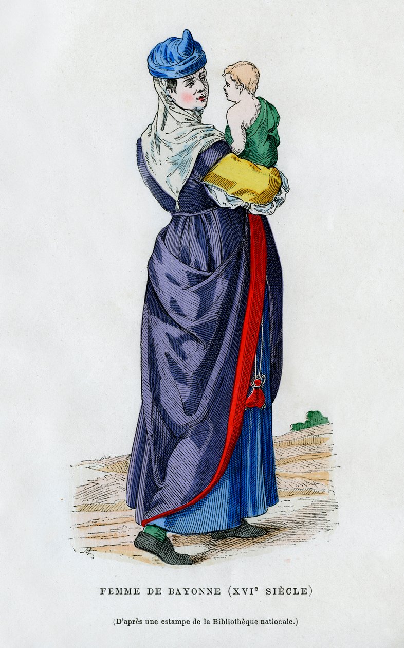वुमन ऑफ बेयोन, फ्रांस, 16 वीं शताब्दी 1882-1884 द्वारा अज्ञात