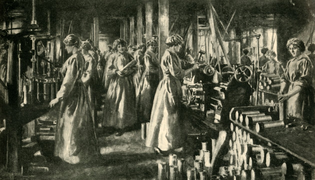 युद्ध के लिए महिला कार्यकर्ता, c1914-1918, c1920। द्वारा अज्ञात