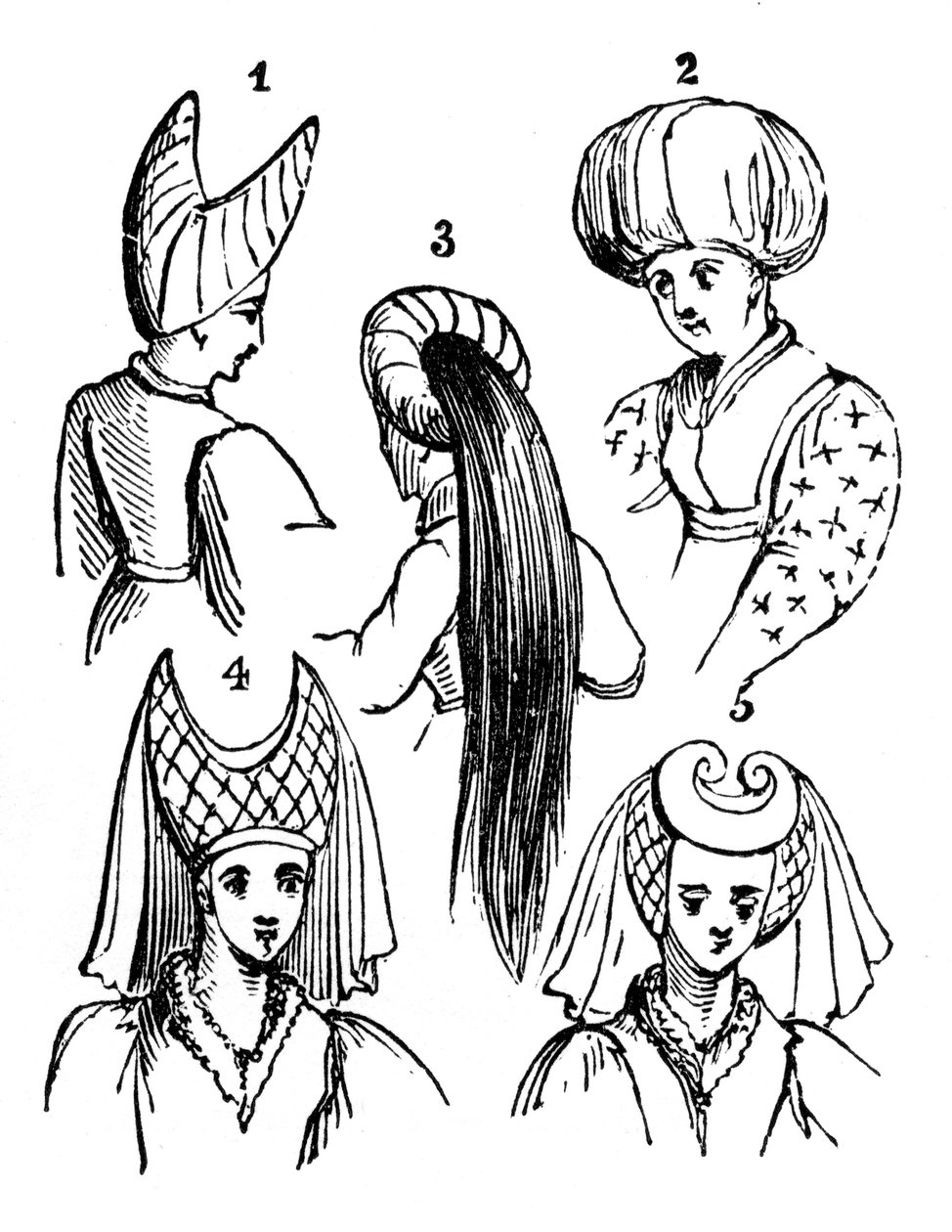 महिला मुखिया, 15 वीं सदी, 1910 द्वारा अज्ञात