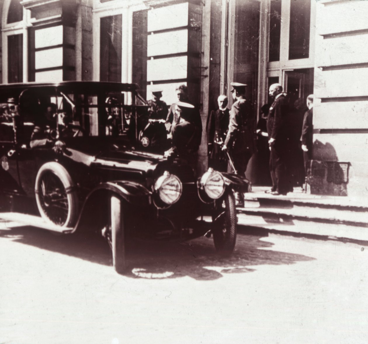 वुडरो विल्सन और किंग अल्बर्ट I, c1914-c1918 द्वारा अज्ञात