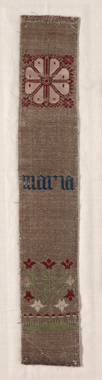बुना बैंड, 1300s - 1400s। द्वारा अज्ञात