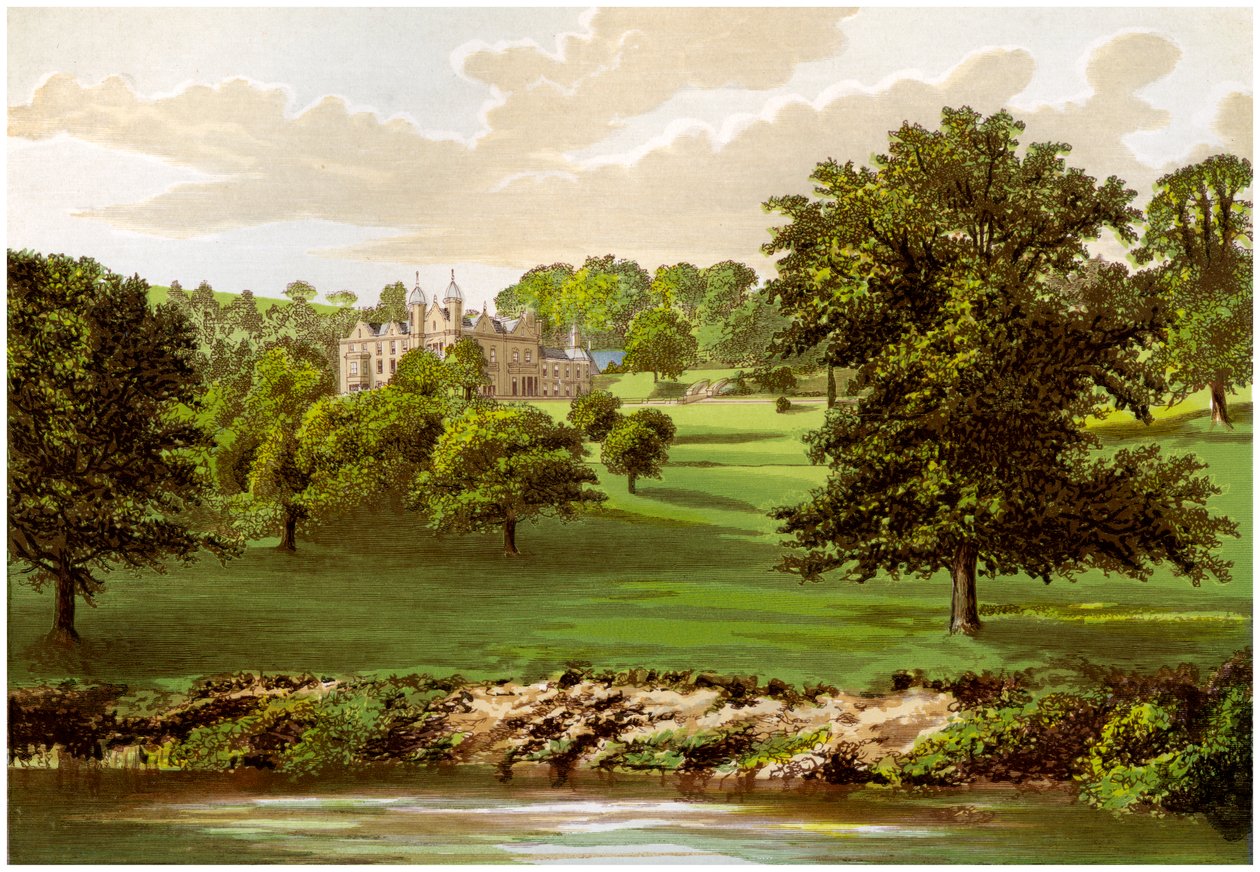 वायस्टोन लेयस, हियरफोर्डशायर, बैनरमैन परिवार का घर, c1880 द्वारा अज्ञात
