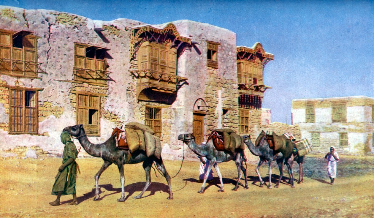 यानबु, मदीना, अरब, c1924 द्वारा अज्ञात