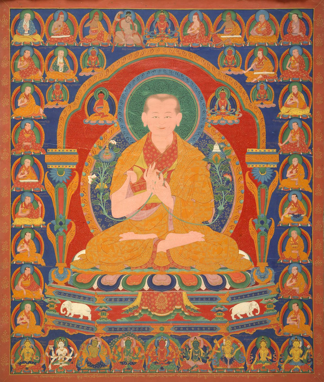 योंग झिन खॉन शोग्पेल: 16 वीं शताब्दी में एनजीआर मठ के सातवें मठाधीश। द्वारा अज्ञात