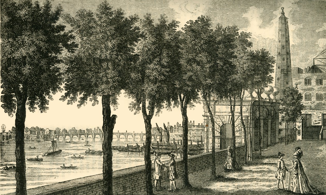यॉर्क सीढ़ियों और जल मीनार, 1881। द्वारा अज्ञात