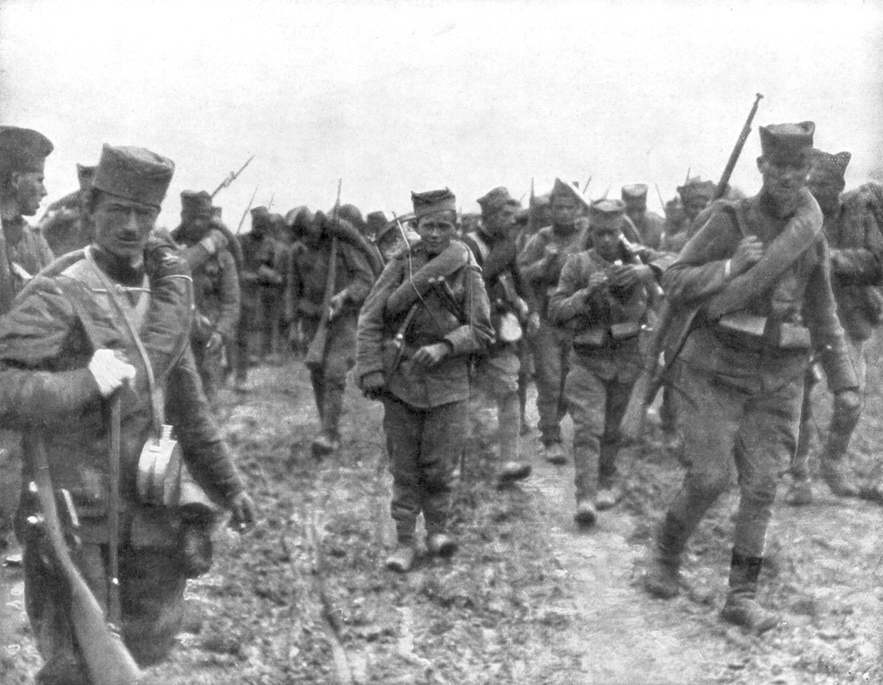 यंग सर्बियाई रंगरूट, 1914 द्वारा अज्ञात