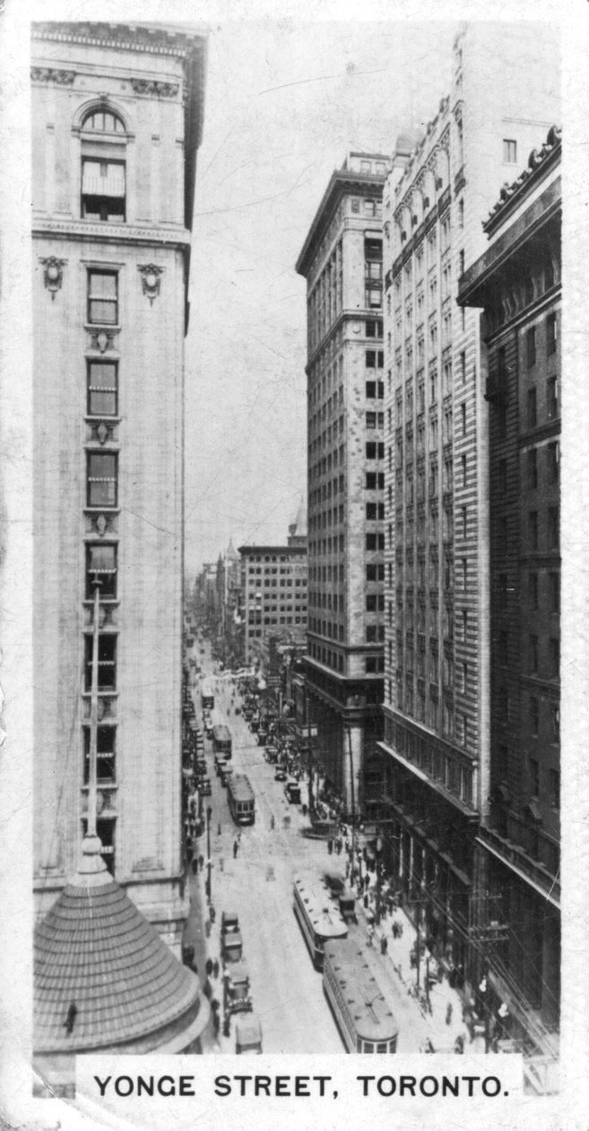 यंग स्ट्रीट, टोरंटो, कनाडा, c1920s द्वारा अज्ञात
