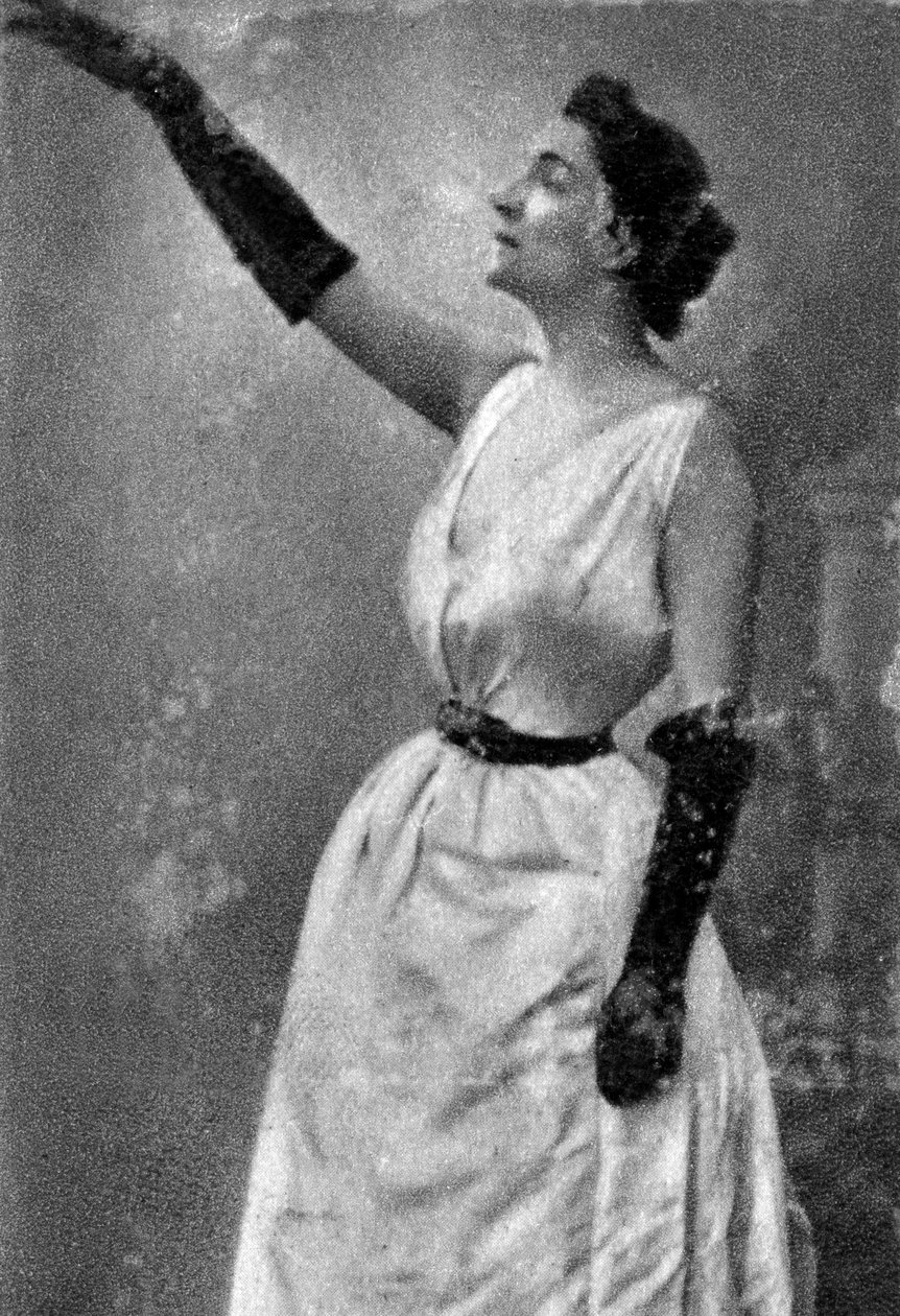 यवेटे गुलिबर्ट, फ्रांसीसी कैबरे गायक और अभिनेत्री, 1913 द्वारा अज्ञात