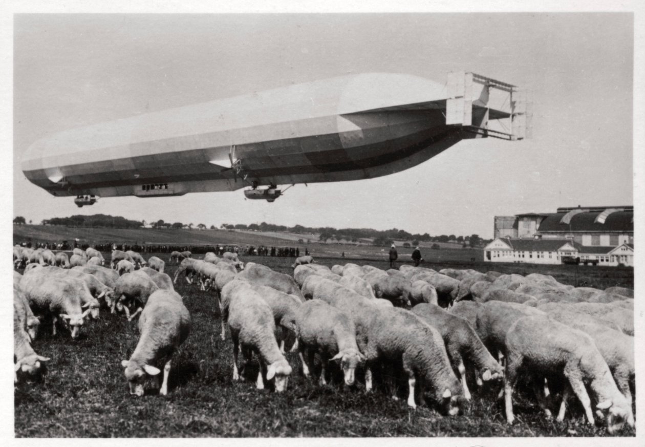 ज़ेपेलिन LZ8 जर्मनी II, स्वाबिया, जर्मनी, 1911 1933 द्वारा अज्ञात