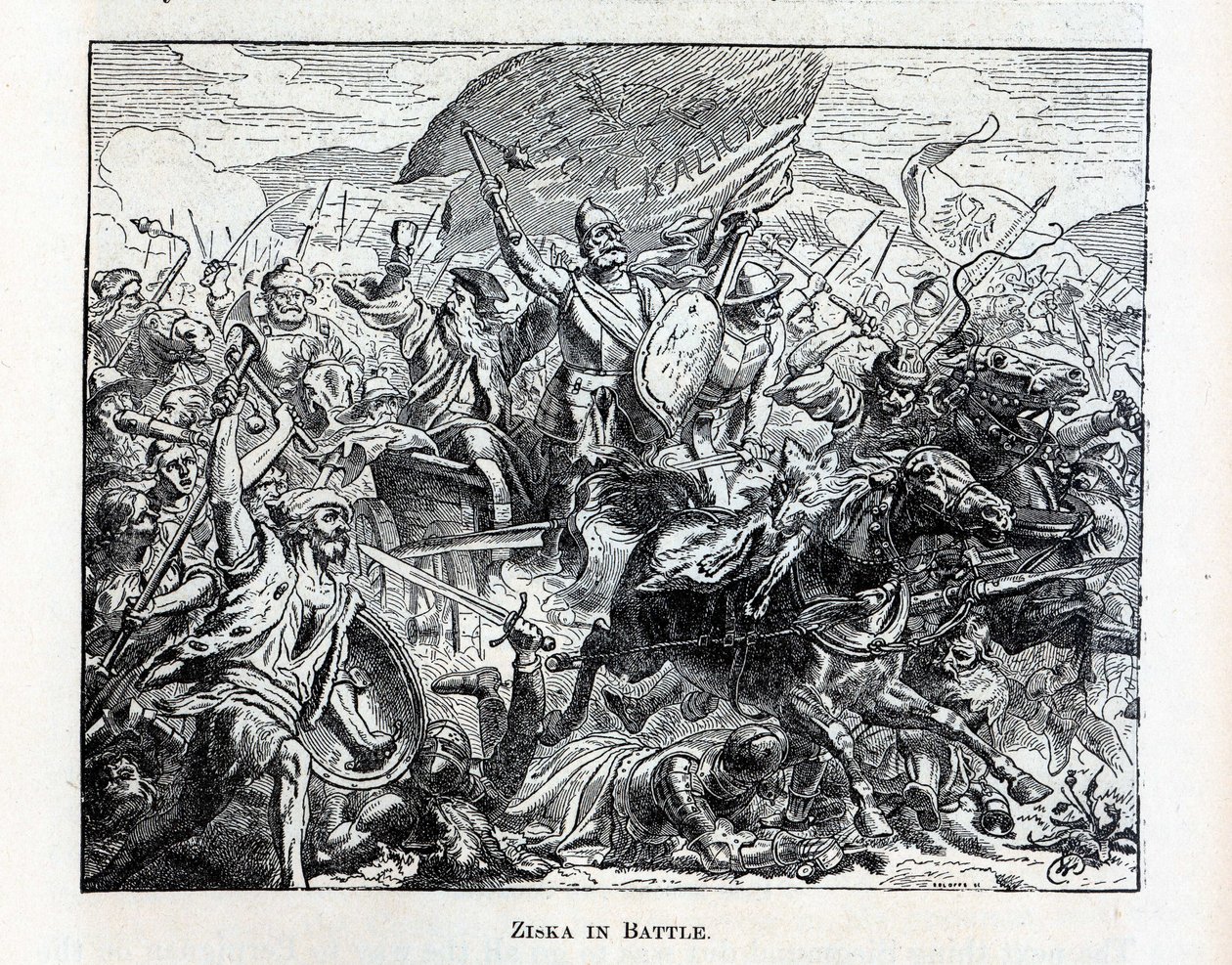 लड़ाई में जिस्का, 1882 द्वारा अज्ञात
