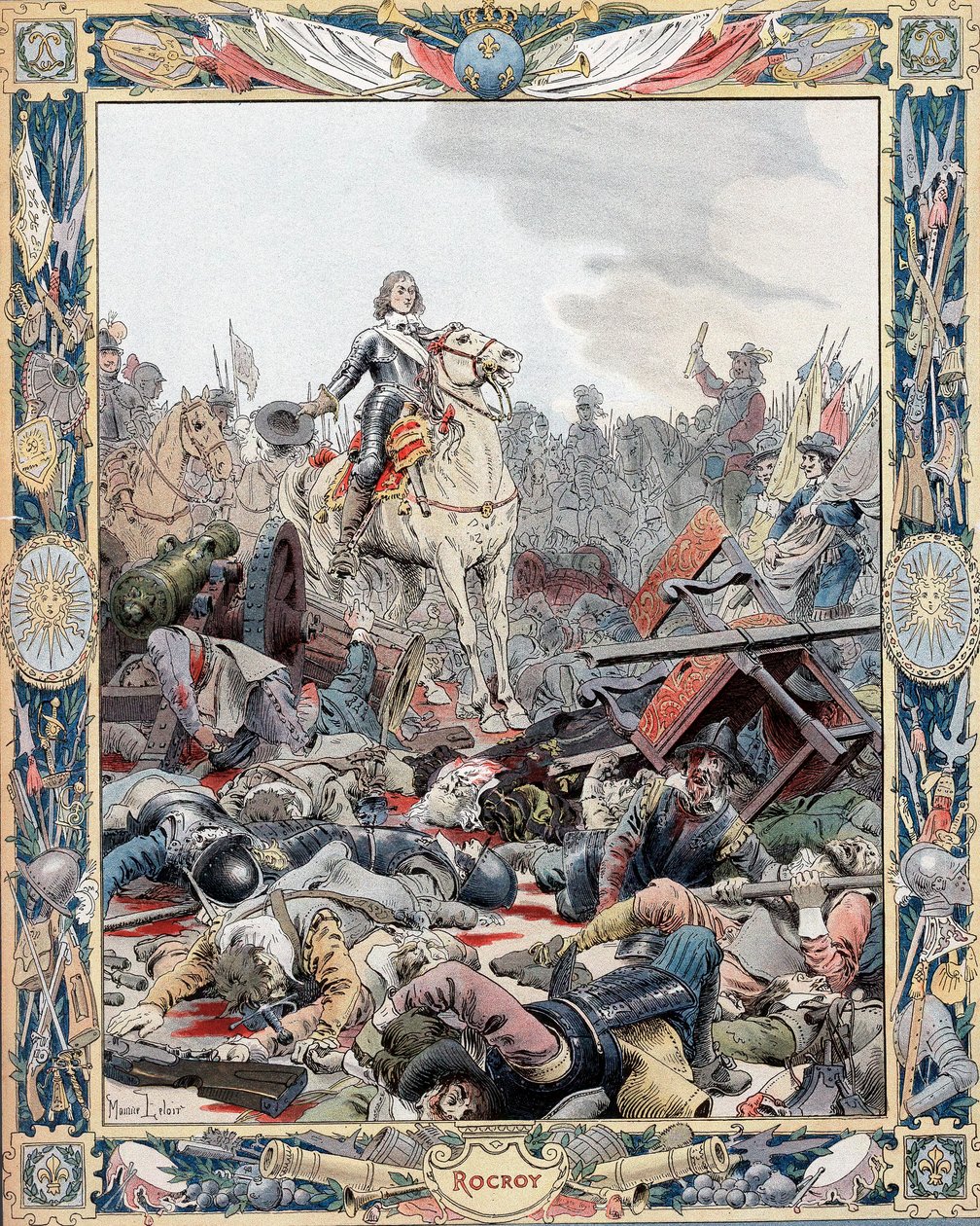 Duc dEnghien स्पेनिश, थर्टी इयर्स वॉर, 1643 c1880 पर फ्रांसीसी जीत का नेतृत्व करता है द्वारा अज्ञात