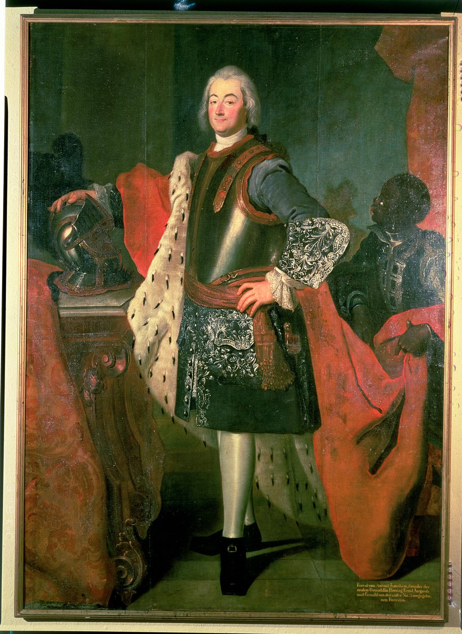 प्रिंस लियोपोल्ड वॉन एनामल-कोथेन (1694-1728), 1717-23 से बाख का संरक्षक द्वारा अज्ञात अज्ञात